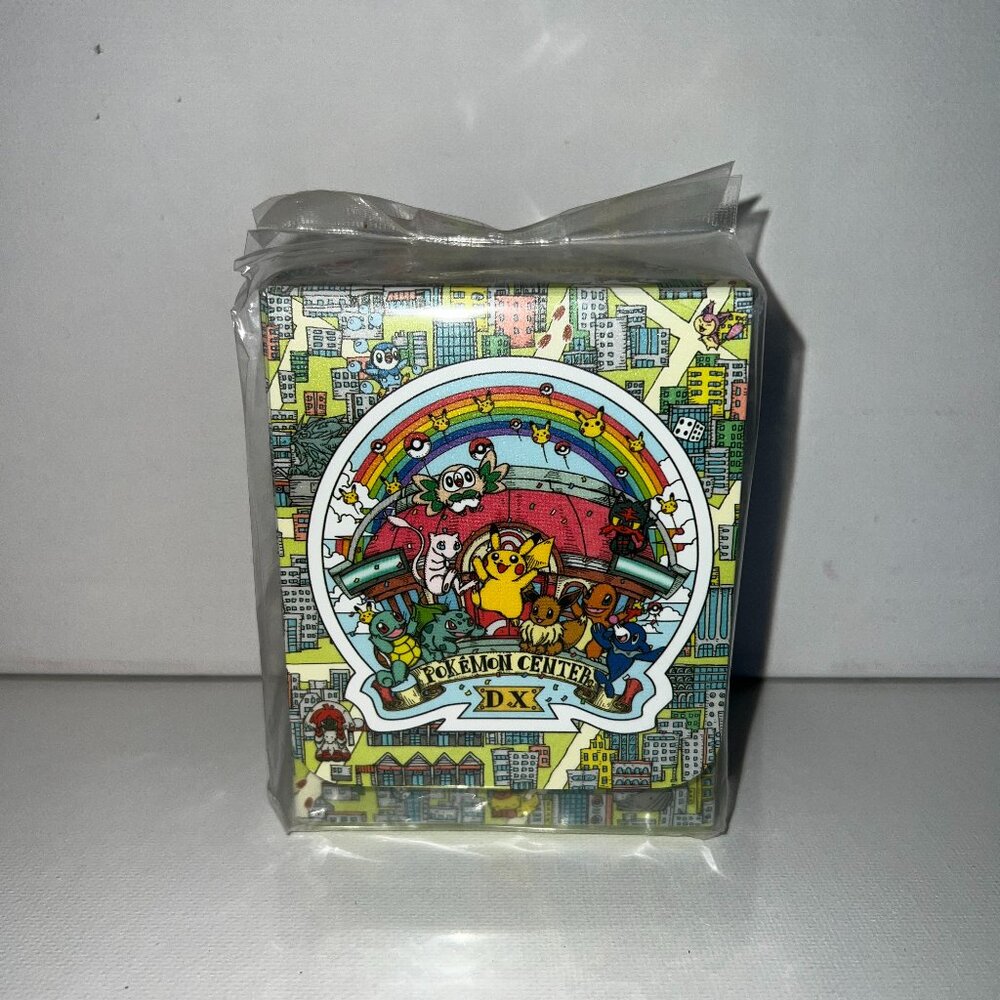 2018 Pokémon Center Tokyo Dx Pikachu Walking Map Sealed Deck Case